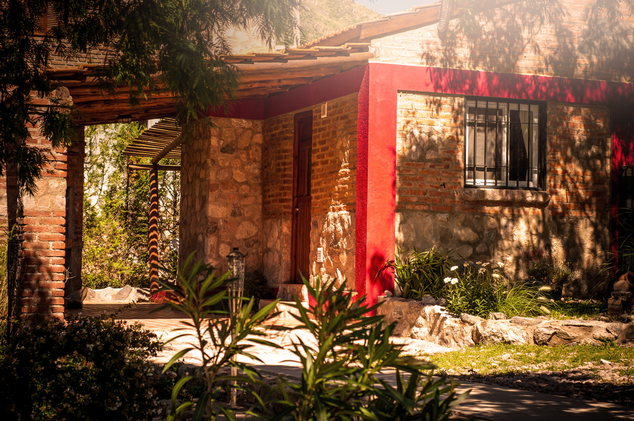 Cabaña con vista a las sierras