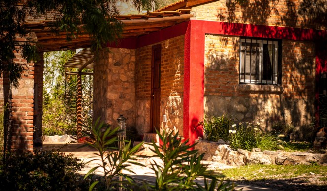 Paisaje de Los Cocos en otoño