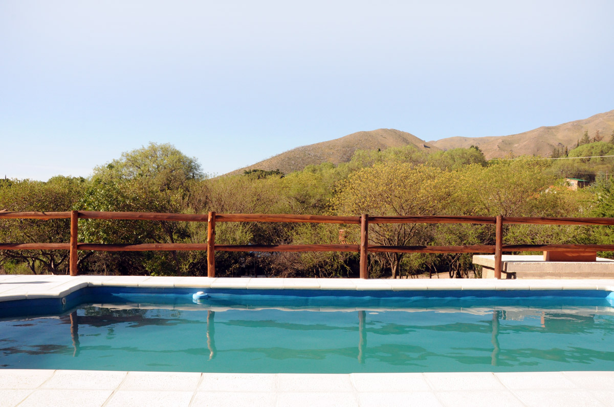 Vista de las sierras desde Cabañas Buena Vista